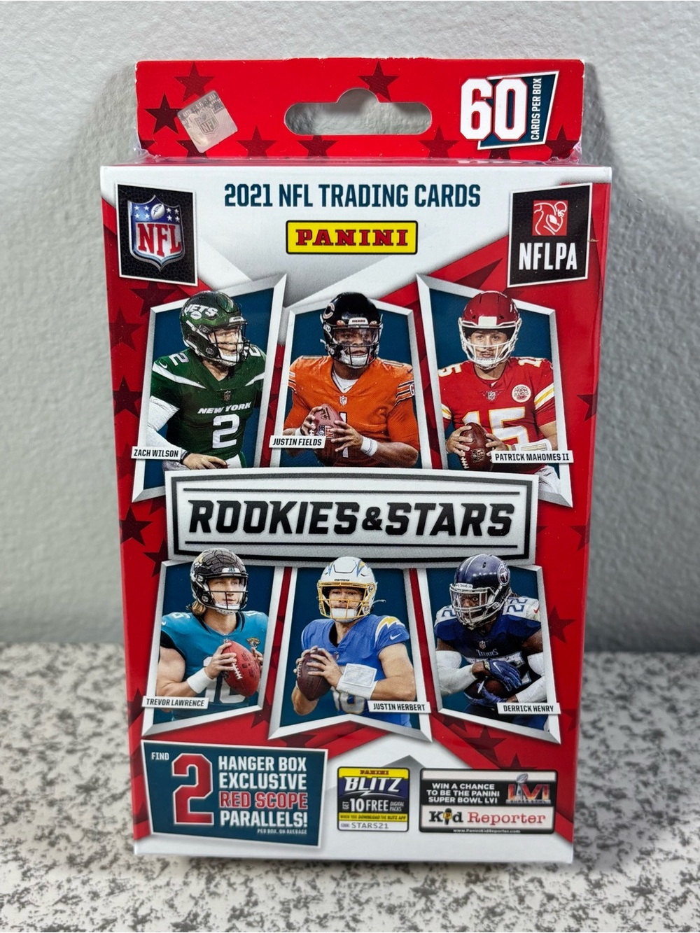 2021 Panini Rookies & Stars Hanger Box NFL Football Cards New